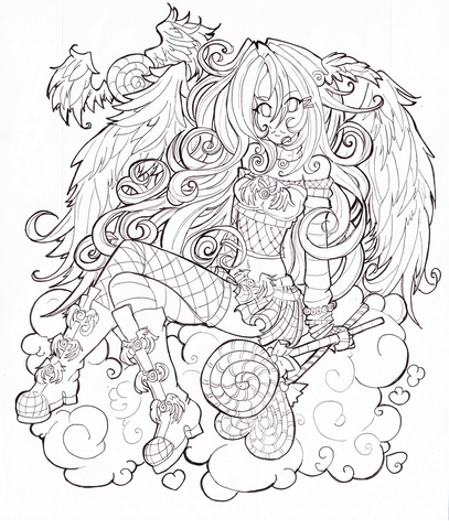 Ceci Coloring page