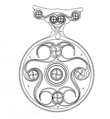 Celtic Design Coloring page