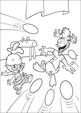 Balls everywhere Coloring page