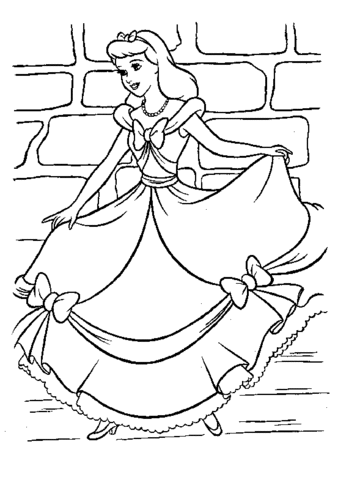 Princess Coloring page