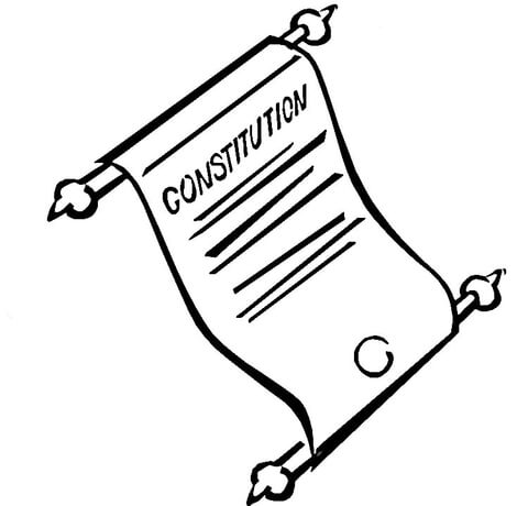 Constitution Coloring page