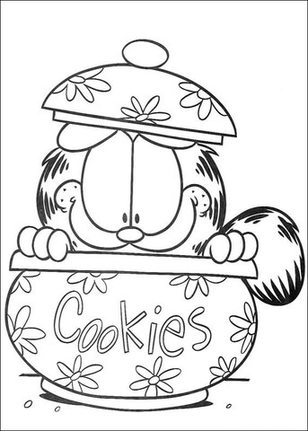 Cookies  Coloring page