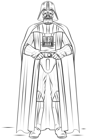 Darth Vader Coloring page