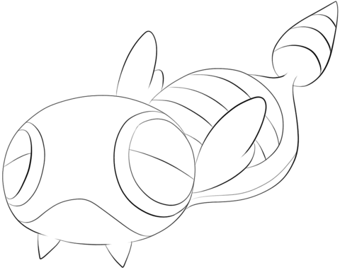 Dunsparce Coloring page