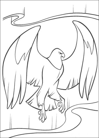 Eagle  Coloring page