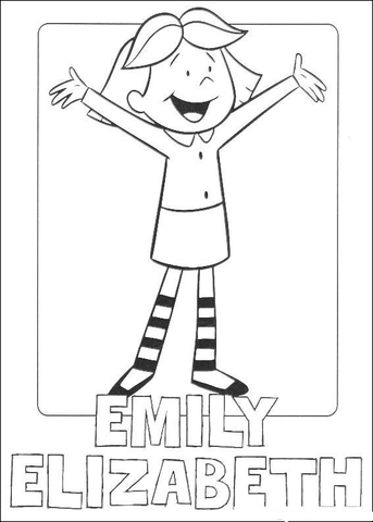 Emily Elizabeth Howard Coloring page