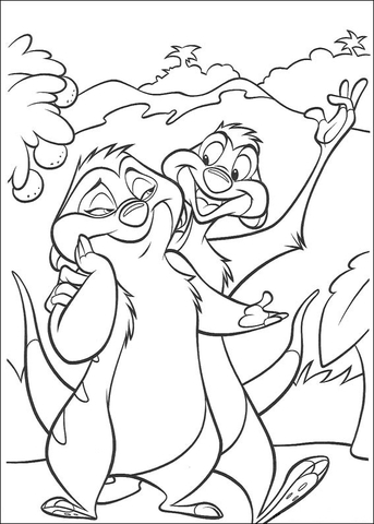 Friends Forever  Coloring page