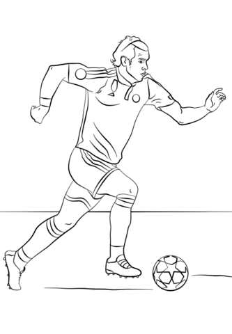 Gareth Bale Coloring page