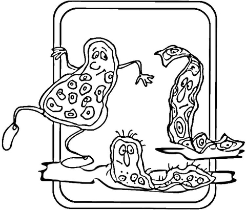 Germs  Coloring page