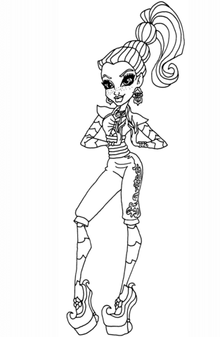 Gigi Grant Coloring page