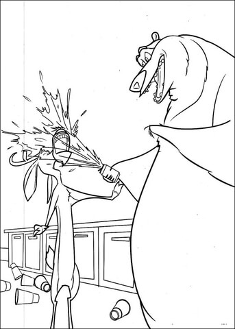 Boog and Elliot Coloring page