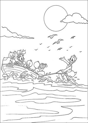 Go To The Sea  Coloring page