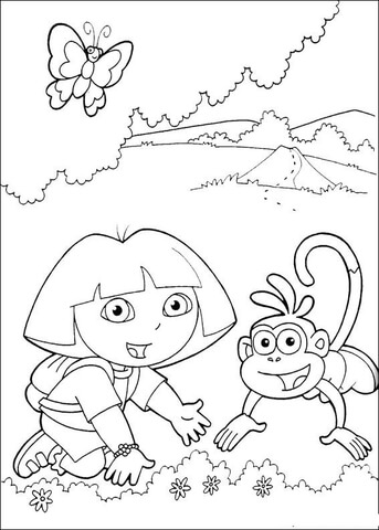 Butterfly Coloring page