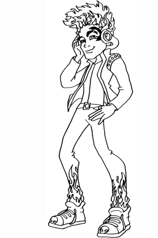 Holt Hyde Coloring page