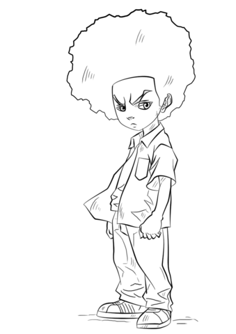 Huey Freeman Coloring page