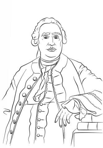 David Hume Coloring page