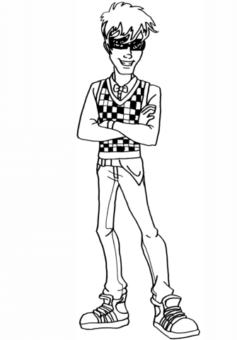 Jackson Jekyll Coloring page