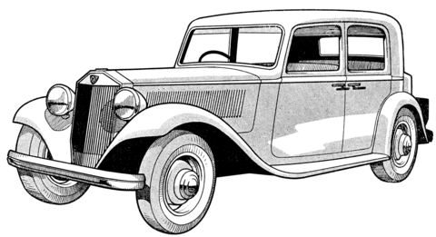 Lancia Belna Coloring page