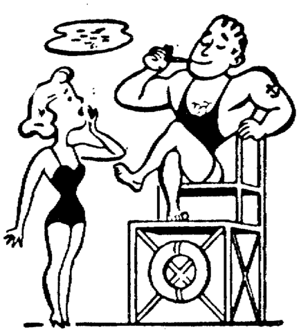 Lifeguard  Coloring page