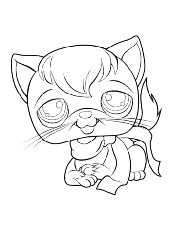 Littlest Pet Shop  Coloring page