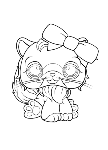 Littlest Pet Shop Hasbro  Coloring page