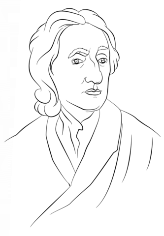 John Locke Coloring page