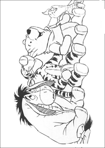 Looking At The Sky  Coloring page