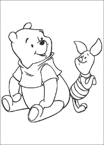 Looking For Each Other Coloring page