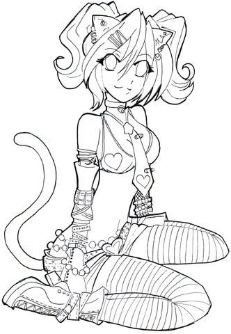 Lucy Coloring page