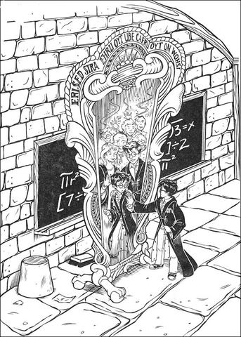 Magic Mirror  Coloring page