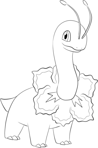 Meganium Coloring page