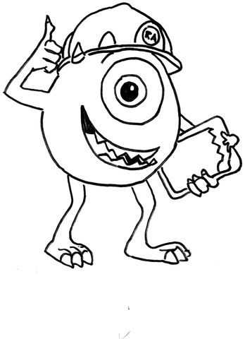 Mike  Coloring page