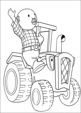 Mr Beasley And Travis Coloring page