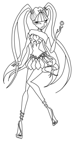 Musa Coloring page