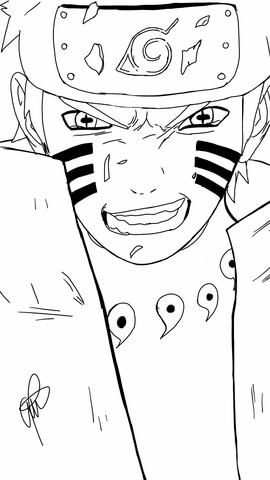 Naruto 687 Coloring page