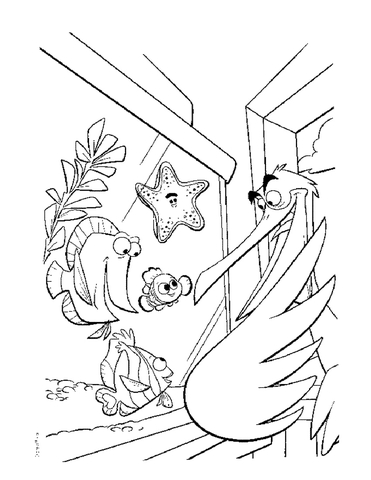 Nigel And Nemo  Coloring page