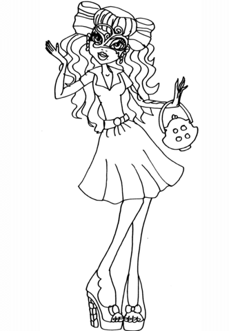 Operetta Coloring page