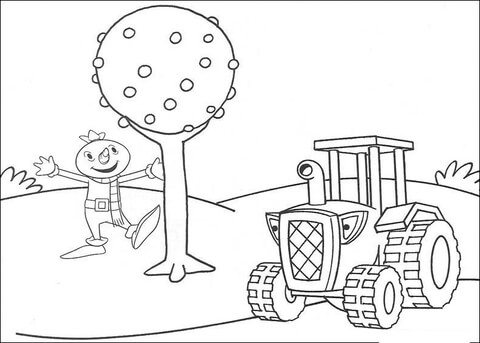 Travis And Spud  Coloring page