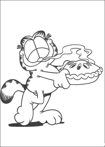 A Cake Coloring page