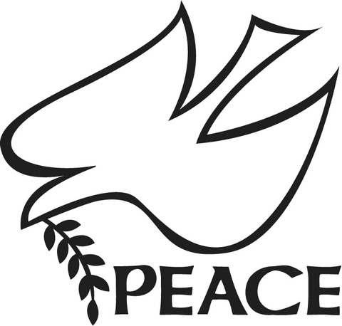 Peace Symbol  Coloring page