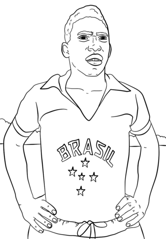 Pele Coloring page