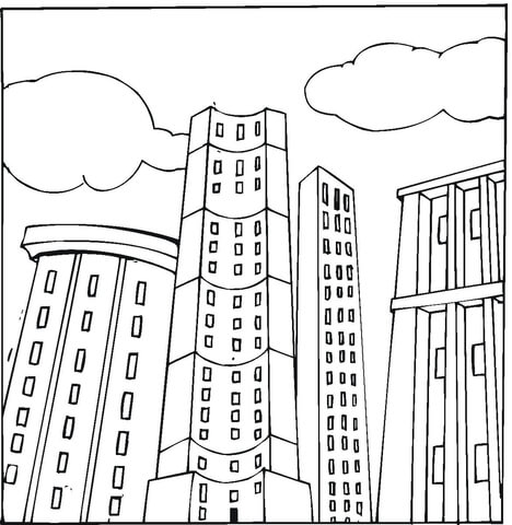 Penthouses  Coloring page