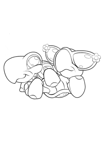 Pet Shop Turtles  Coloring page