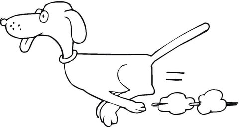 Pet Sprinting Coloring page