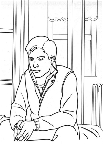 Peter Parker  Coloring page