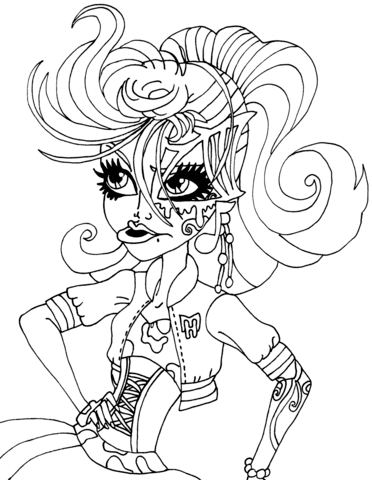 Picture Day Operetta Coloring page