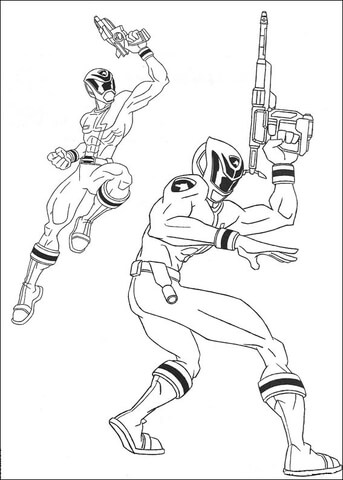 Picture Of Crime Kicker  Coloring page