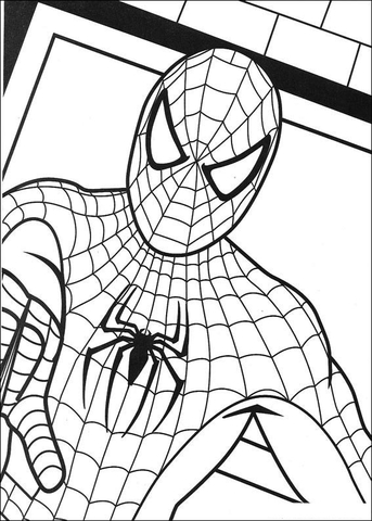 The Amazing Spider-man 2 Coloring page