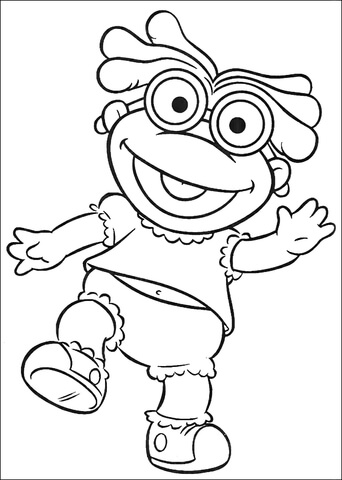 Baby Skeeter Coloring page