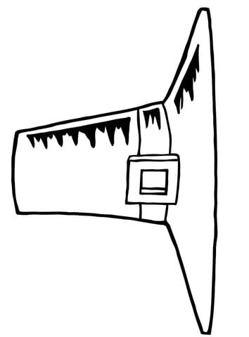 Pilgrim Hat  Coloring page